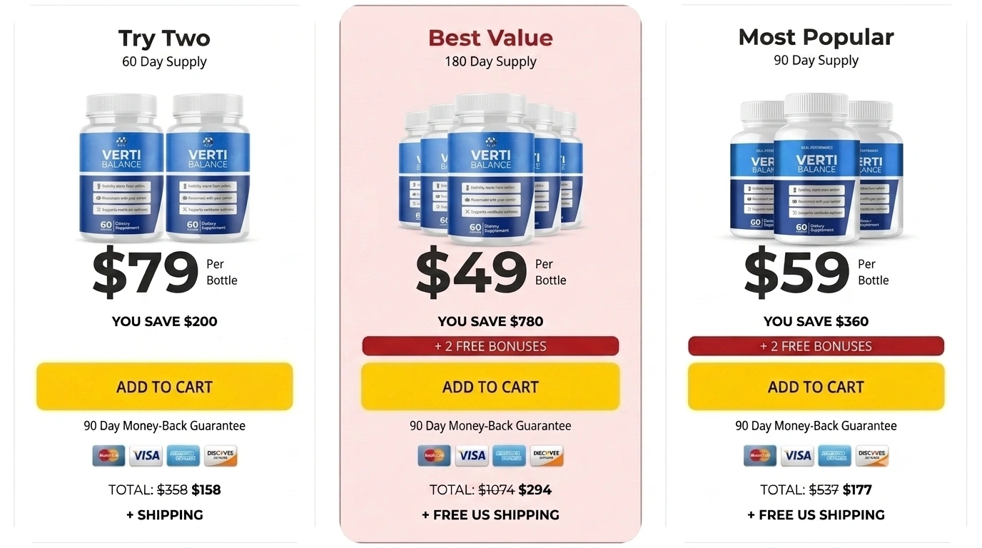 VertiBalance Pricing Details